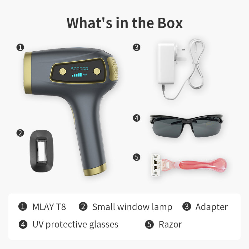 MLAY T8 IPL Hair Removal Device
