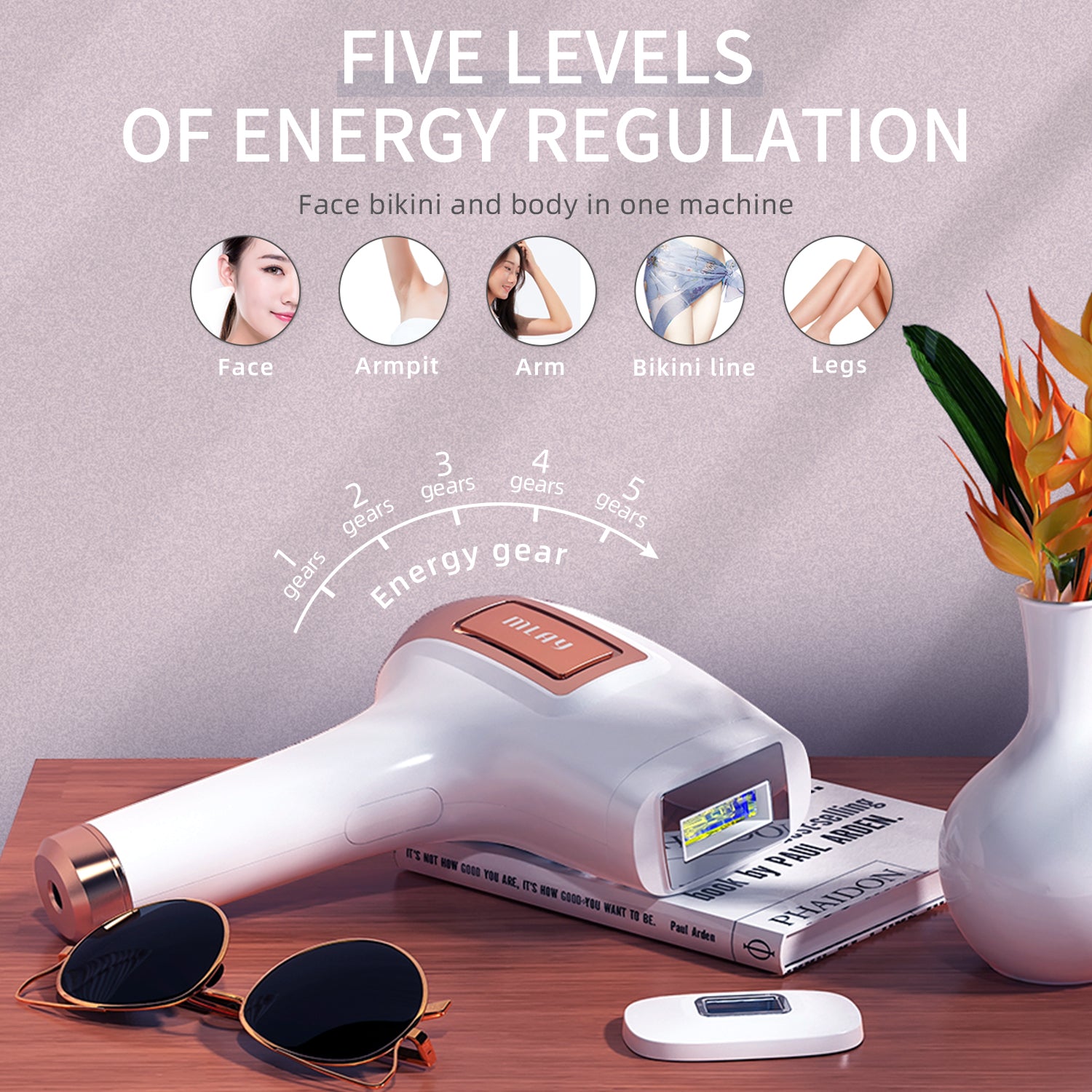 MLAY T5 IPL Hair Removal Device