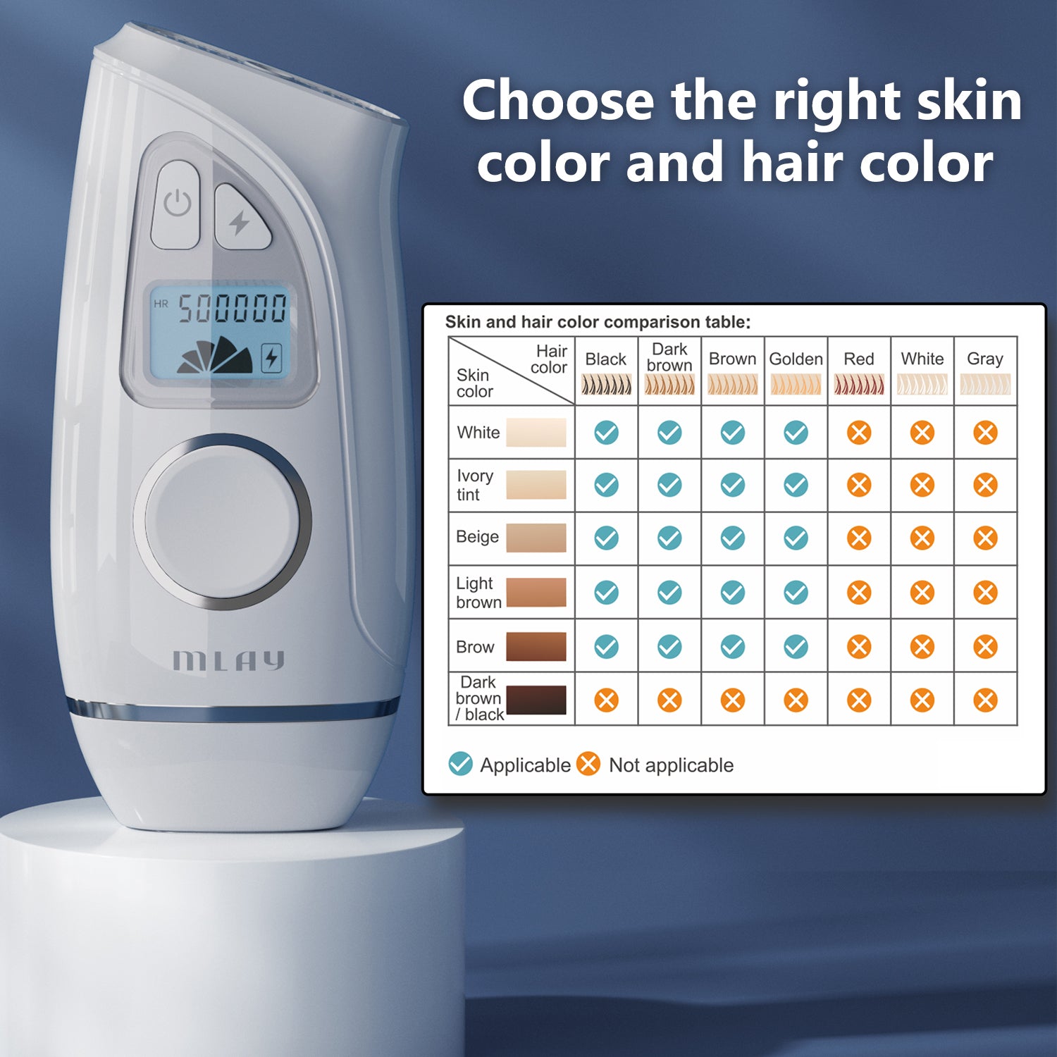 MLAY T7 IPL Hair Removal Device