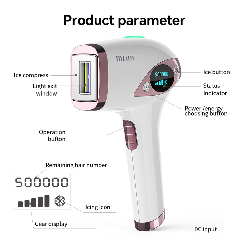 MLAY T4 IPL Hair Removal Device