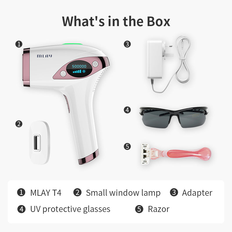 MLAY T4 IPL Hair Removal Device
